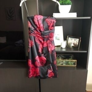 WHMB Strapless cocktail dress